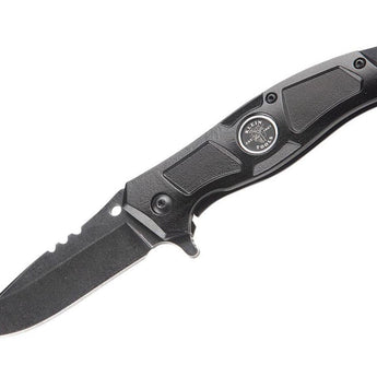 Klein Tools Electrician's Pocket Knife - 2.9 Inch Blade, Drop Point, Straight Edge (44228)