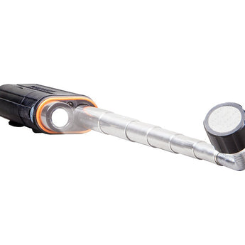 Klein Tools Telescoping Magnetic LED Light and Pickup Tool - 25 Lumens - Includes 2 x AAA