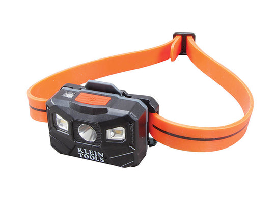 Klein Tools Rechargeable Auto-Off Headlamp - 200 and 100 Lumens - Includes 3.7V Li-ion Battery Pack