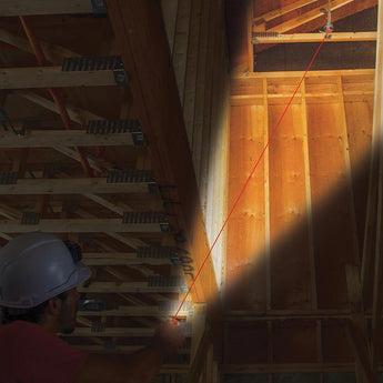 Klein Tools Rechargeable Focus LED Flashlight with Laser - 350 Lumens - Includes 1 x 2600mAh 18650