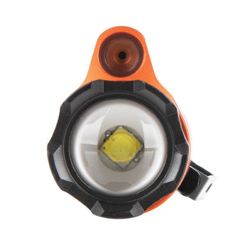 Klein Tools Rechargeable Focus LED Flashlight with Laser - 350 Lumens - Includes 1 x 2600mAh 18650