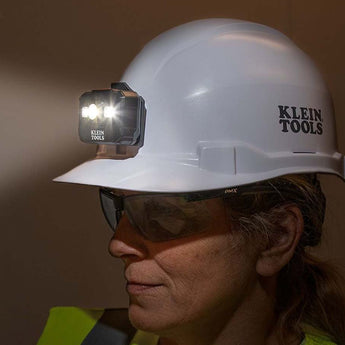 Klein Tools USB-C Rechargeable Headlamp - 300 Lumens - Uses Built-In Li-ion Battery Pack (56062)