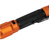 Klein Tools Rechargeable 2-Color LED Flashlight with Holster - 1000 Lumens - Uses Built-In Li-ion Battery Pack (56413)