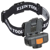 Klein Tools Rechargeable 2-Color LED Headlamp with Adjustable Strap - 800 Lumens - Uses Built-In Li-ion Battery Pack