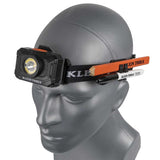 Klein Tools Rechargeable 2-Color LED Headlamp with Adjustable Strap - 800 Lumens - Uses Built-In Li-ion Battery Pack