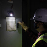 Klein Tools Rechargeable 2-Color LED Headlamp with Adjustable Strap - 800 Lumens - Uses Built-In Li-ion Battery Pack