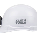 Klein Tools Non-Vented Class E Hard Hat with USB-C Rechargeable Headlamp - 300 Lumens - Uses Buil-In Li-ion Battery Pack (60107RL)
