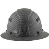 Klein Tools Premium Karbn Pattern Class C Hard Hat with Rechargeable Headlamp - 400 Lumens - Uses Built-In Li-ion Battery Pack