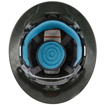 Klein Tools Premium Karbn Pattern Class C Hard Hat with Rechargeable Headlamp - 400 Lumens - Uses Built-In Li-ion Battery Pack