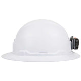 Klein Tools Non-Vented Hard Hat with Rechargeable Headlamp - 300 Lumens - Uses Buil-In Li-ion Battery Pack