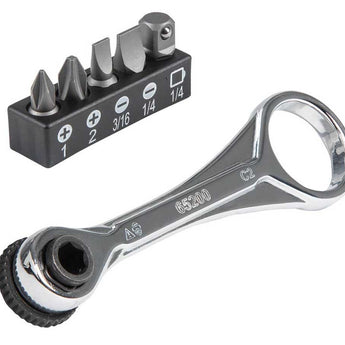 Klein Tools Slim Profile Mini Ratchet Set (65200)