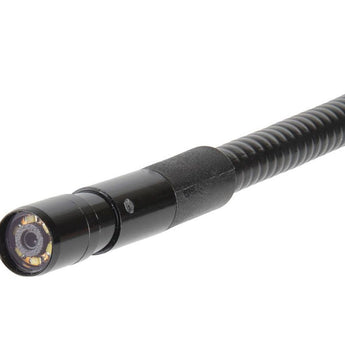 laying flat with gooseneck armored cable