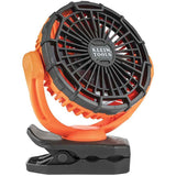 Klein Tools Rechargeable Jobsite Fan - Uses Built-In Li-ion Battery Pack (PJSFM1)