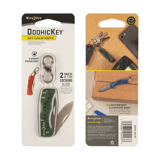 Nite Ize DoohicKey - Key Chain Knife - Green