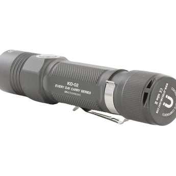 JETBeam KO-02 V2 Rechargeable LED Flashlight - CREE XHP35 - 2000 Lumens - Uses 1 x 21700 (included) or 1 x 18650 or 2 x CR123A