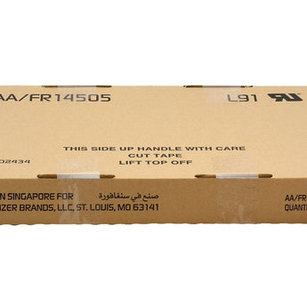 Energizer Ultimate L91 (620PK) AA 3000mAh 1.5V High Energy 5A Lithium (LiFeS2) Button Top Batteries - Case of 620