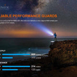 Fenix LD22-V2 Multi-Purpose LED Flashlight - Luminus SST20 WXS - 800 Lumens - 1 x Battery Pack or 2 x AA (Both Included)