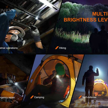 Fenix LD22-V2 Multi-Purpose LED Flashlight - Luminus SST20 WXS - 800 Lumens - 1 x Battery Pack or 2 x AA (Both Included)