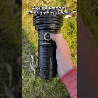 Fenix LR40R-V2 USB-C Rechargeable LED Searchlight - 15000 Lumens - Luminus SFT70 - Uses Built-in 10.8V 5000mAh Li-ion Battery Pack