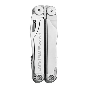 Leatherman Wave Multi-Tool - Stainless Steel with Standard Sheath - Box Packaging (830038)