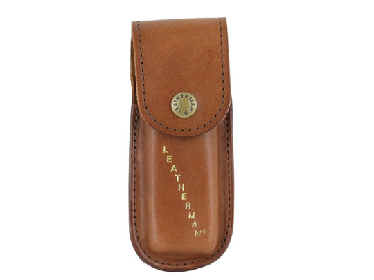 Leatherman 4-inch Leather Sheath for Rebar, Wingman, Sidekick and Rev Multi-Tools (938650)