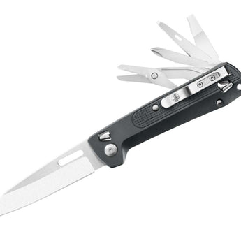 Leatherman Free K4 Multi-Function Pocket Knife - Gray - Box or Peg