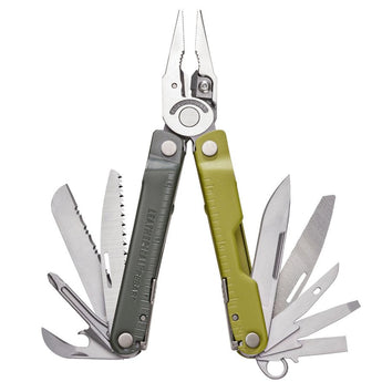 Leatherman Rebar Multi-Tool - Stainless Steel - Multiple Color, Sheath, and Packaging Options