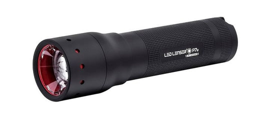 Ledlenser P7 LED Flashlight - 450 Lumens - Includes 4 x AAA Batteries - Box