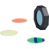 Ledlenser Filter Set -Includes Red- Green- Blue- and Yellow Filters (Ledlenser 880009)