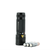 Ledlenser T2QC Quad-Color LED Flashlight - 140 Lumens - Uses 3 x AAA Batteries