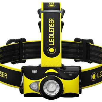 Ledlenser 502023 iH9R Rechargeable LED Headlamp - 600 Lumens - Includes Li-Ion Battery Pack