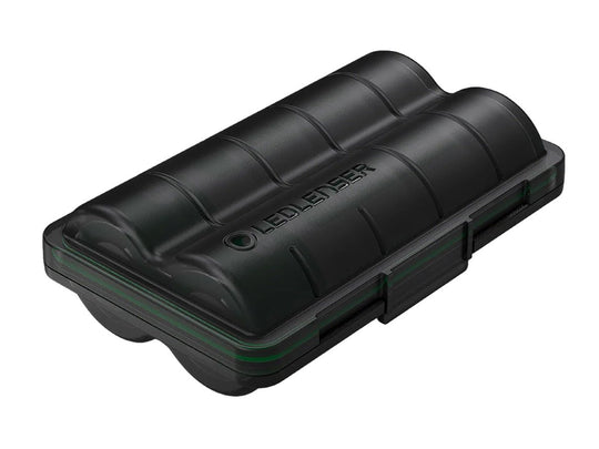 Ledlenser 502128 Battery Box - Includes 2 x 18650