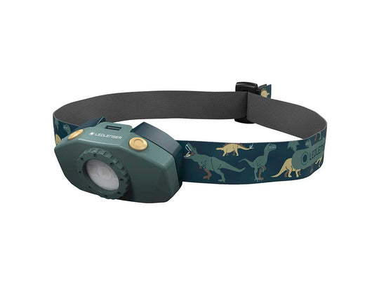 Ledlenser 502537 Kidled2 LED Headlamp - 40 Lumens - Includes 2 x AAA - Green or Purple