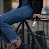 Ledlenser 502574 K4R Rechargeable LED Keylight - 120 Lumens - Uses Built-in Li-Poly Battery Pack - Gray or Rose Gold