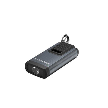 Ledlenser 502577 K6R Rechargeable LED Keylight - 400 Lumens - Uses Built-in Li-Poly Battery Pack - Gray or Rose Gold
