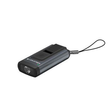 Ledlenser 502577 K6R Rechargeable LED Keylight - 400 Lumens - Uses Built-in Li-Poly Battery Pack - Gray or Rose Gold