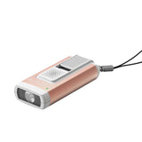 Ledlenser 502580 K6R Safety Rechargeable LED Keylight and Alarm - 400 Lumens - Uses Built-in Li-Poly Battery Pack - Gray or Rose Gold