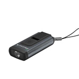 Ledlenser 502580 K6R Safety Rechargeable LED Keylight and Alarm - 400 Lumens - Uses Built-in Li-Poly Battery Pack - Gray or Rose Gold