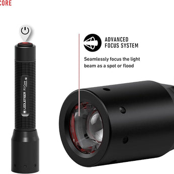 Ledlenser 502597 P3 Core LED Flashlight - 90 Lumens - Includes 1 x AAA