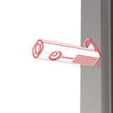 Ledlenser 502735 W5R Work Rechargeable LED Flashlight - 600 Lumens - Uses Li-ion Battery Pack