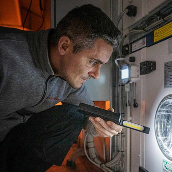 Ledlenser 502736 W6R Work Rechargeable LED Flashlight - 500 Lumens - Uses Li-ion Battery Pack