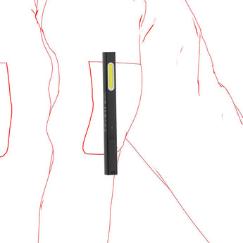 Ledlenser 502808 W2 Work LED Flashlight - 160 Lumens - Includes 2 x AAA