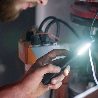 Ledlenser 502809 W2R Work Rechargeable LED Flashlight - 160 Lumens - Includes Li-ion Battery Pack