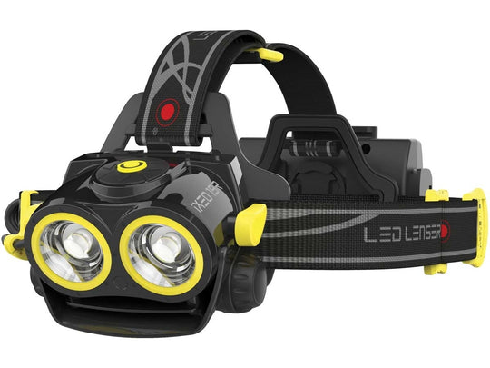 Ledlenser 880362 iXEO 19R Rechargeable LED Headlamp - 2000 Lumens - Includes 1 x Lithium Ion (Li-ion) Battery Pack - Box