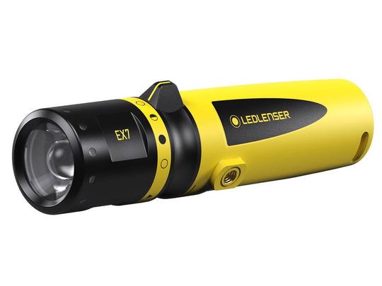 Ledlenser 880429 EX7 Intrinsically Safe LED Flashlight - 200 Lumens - Includes 2 x AA