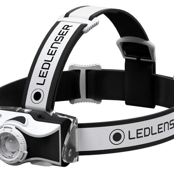 Ledlenser MH7 Rechargeable LED Headlamp - 600 Lumens - Includes Built-In Li-Ion Battery Pack - Black (880540), White (880442), Yellow (880539), Orange (880541), Blue (880542)