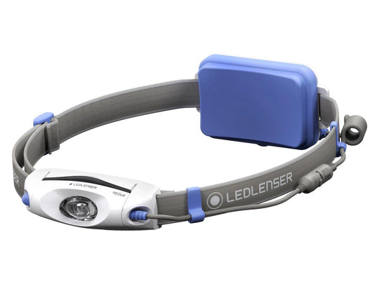 Ledlenser NEO6R Rechargeable LED Headlamp - 240 Lumens - Includes Li-Poly Battery Pack - Black (880462) and Blue (880459)