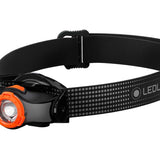 Ledlenser MH5 Rechargeable LED Headlamp - 400 Lumens - Includes 1 x 14500 - Yellow (880535), Black (880536), Orange (880537), Blue (880538), and White (880544)