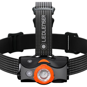 Ledlenser MH7 Rechargeable LED Headlamp - 600 Lumens - Includes Built-In Li-Ion Battery Pack - Black (880540), White (880442), Yellow (880539), Orange (880541), Blue (880542)
