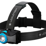 Ledlenser MH7 Rechargeable LED Headlamp - 600 Lumens - Includes Built-In Li-Ion Battery Pack - Black (880540), White (880442), Yellow (880539), Orange (880541), Blue (880542)